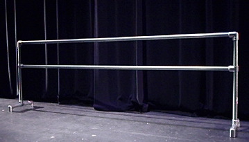 Double Rail Ballet Barre Instructions